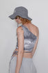 DRAW CODE SAFARI BUCKET HAT -COLD GRAY-